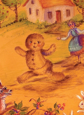 Gingerbread Man Plate - JP3114