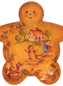 Gingerbread Man Plate - JP3114