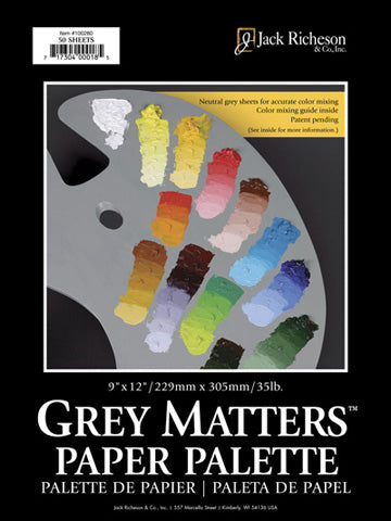 Grey Matters Palette Pad 9" x 12"