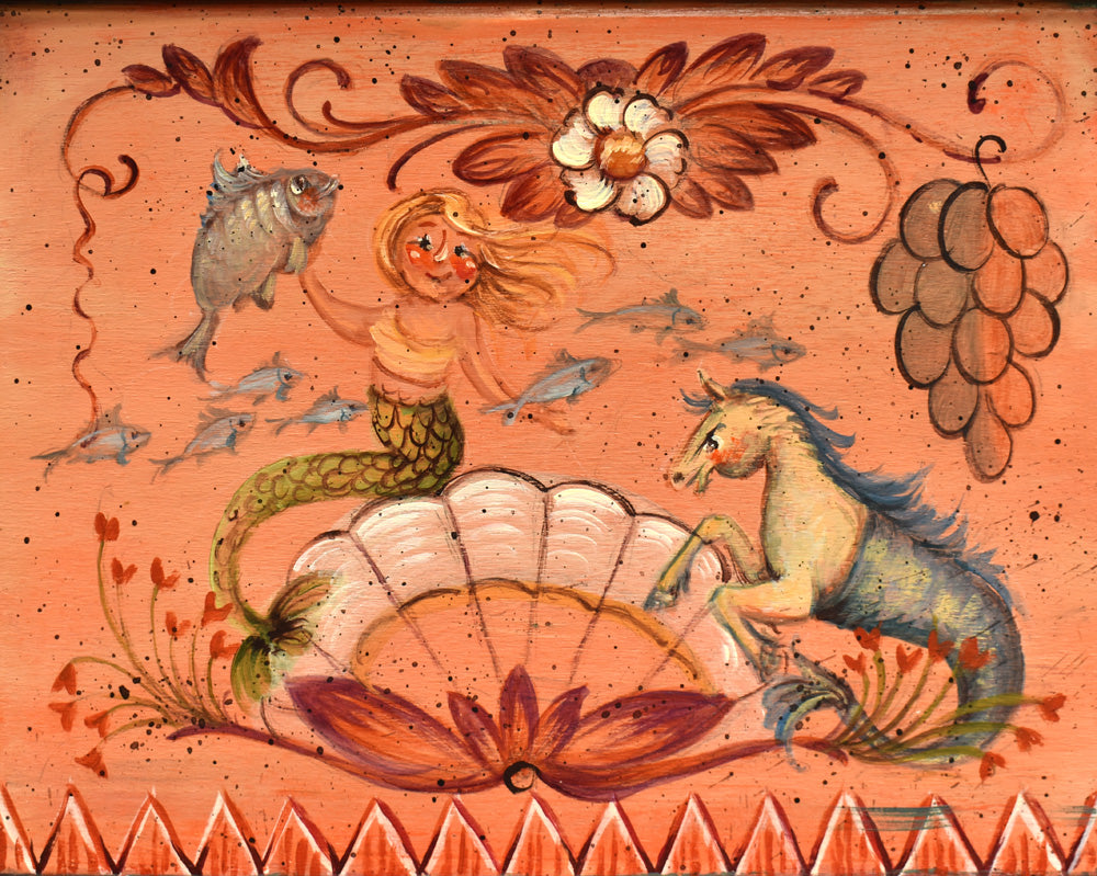 Hallingdal Rosemaling Pictorial Painting Online Class