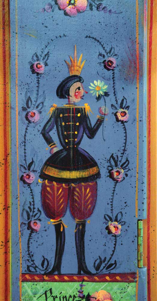 Briar Rose French Style Clock - JP3059