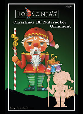 Christmas Elf Nutcracker Ornament - JK004