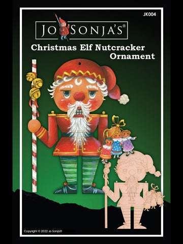 Christmas Elf Nutcracker Ornament - JK004