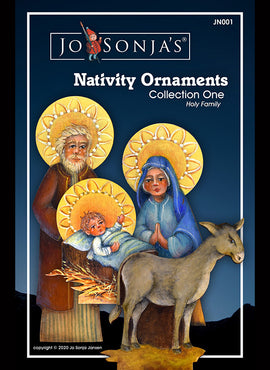 Nativity Ornaments - Collection One - Holy Family - JN001