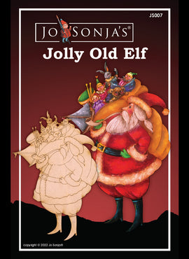 Jolly Old Elf Ornament - JS007