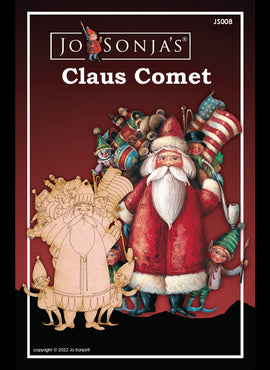 Claus Comet Ornament - JS008