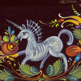 Os Rosemaling The Lion and the Unicorn - JP3201