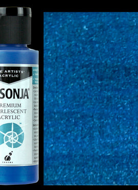 Premium Pearlescent  - Deep Blue Pearlescent - 2 Oz Bottle - JJ3688