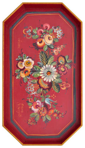 Os Florals Red Tray - JP3270 Bundle