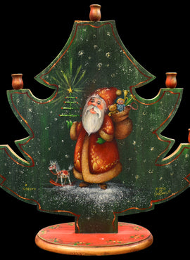 Santa Candle Tree Bundle