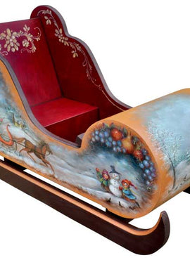 Sparrows in the Snow - JP3285