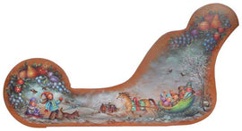 Sparrows in the Snow - JP3285