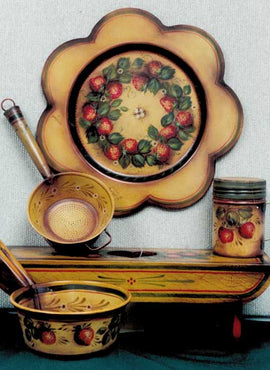 Strawberries on Gold - JP1120