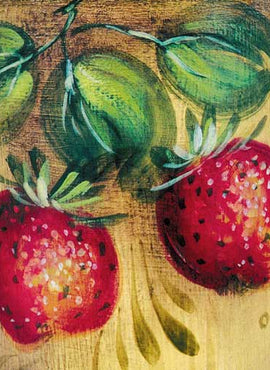 Strawberries on Gold - JP1120