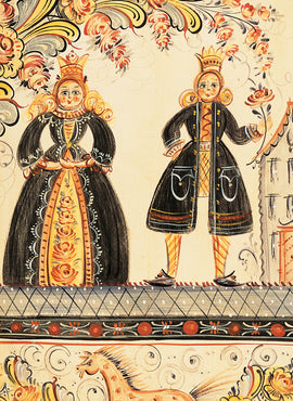 Swedish Dala Plate - JP3336 Bundle