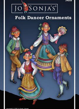 Folk Dancer Ornaments - JN008