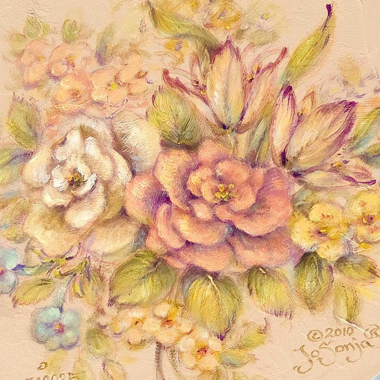 Vintage Florals Beginning Concepts Online Class