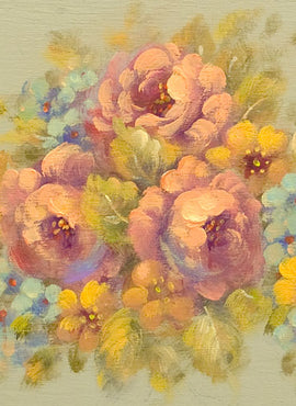 Vintage Florals Angelique Rose - JP3232