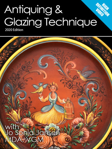 Antiquing and Glazing 2020 Edition - Online Class
