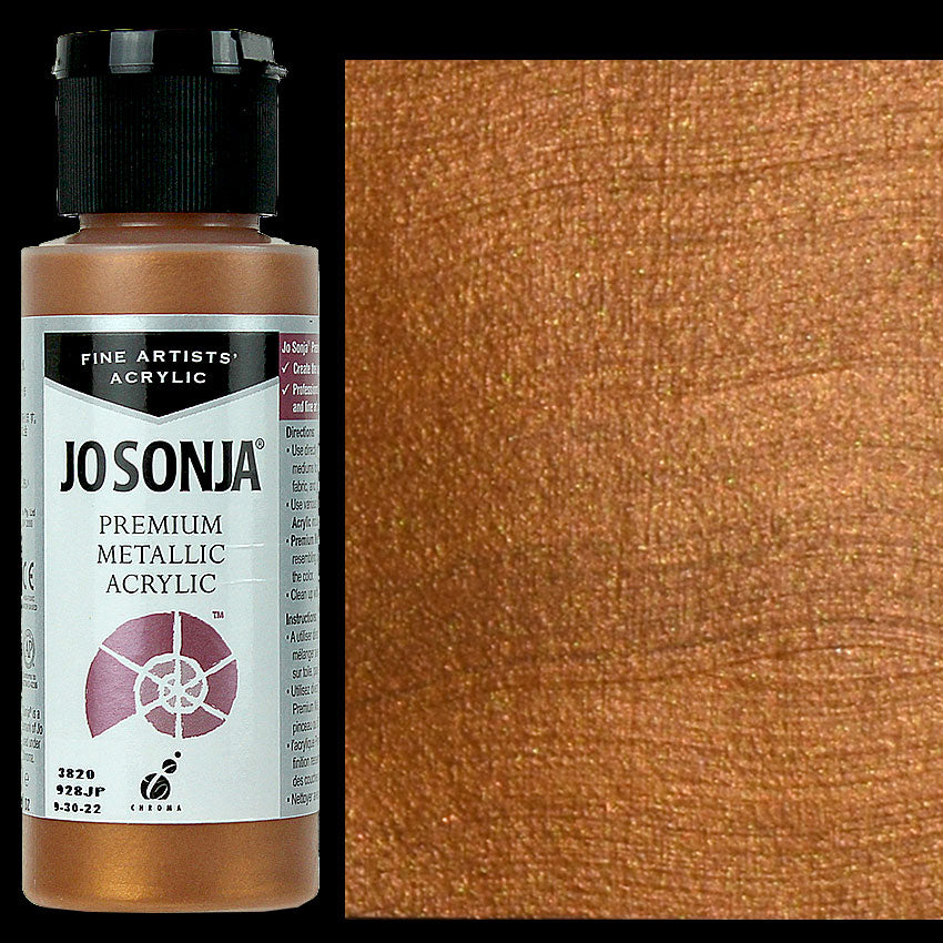 Aztec 2oz Premium Metallic - Aztec Gold - 2 Oz Bottle - JJ3820 – Jo Sonja's