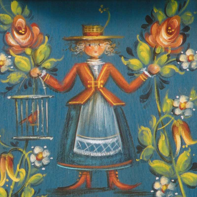 Blue Bird Cage - JP1027