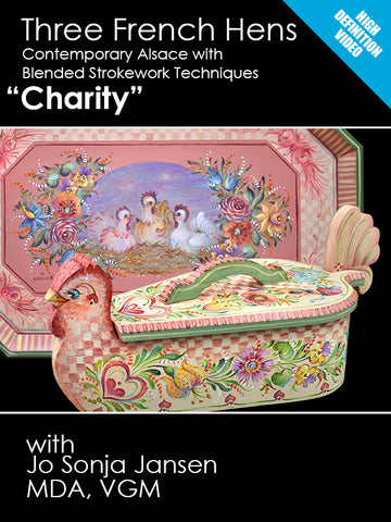 Three French Hens - Charity - Online Class