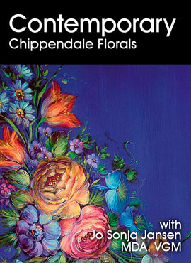 Contemporary Chippendale Florals - Online Class