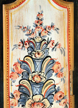 Briar Rose Swedish Style Clock - JP3061