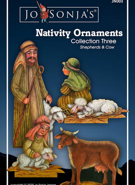 Nativity Ornaments - 5 collection bundle - FREE US Shipping