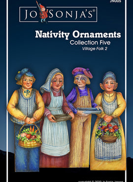 Nativity Ornaments - 5 collection bundle - FREE US Shipping