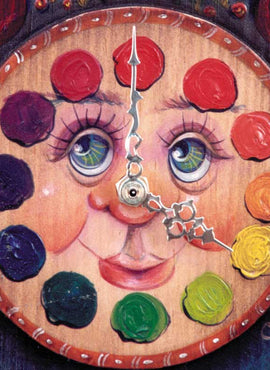 Color Wheel Clock - JP1168