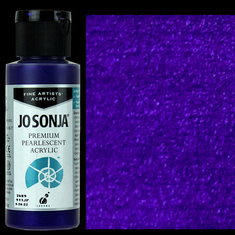 Premium Pearlescent - Deep Violet Pearlescent - 2 Oz Bottle - JJ3689
