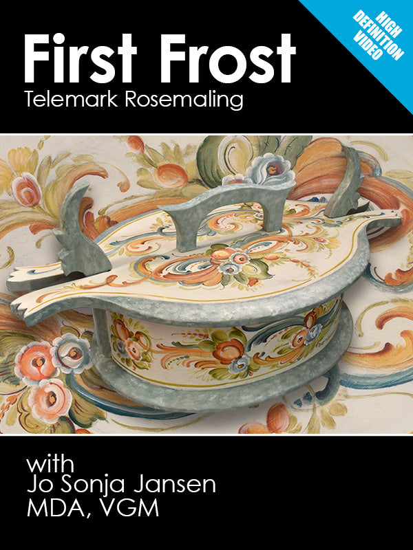First Frost Telemark Rosemaling - Online Class