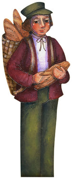 Nativity Ornaments - Collection Four - Village Folk 1 - JN004