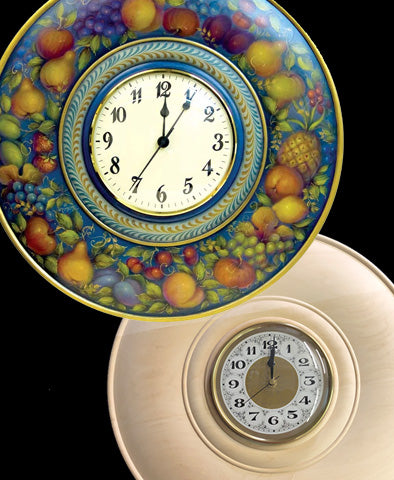 Painted Fruit D114 Class & Clock Plate Bundle