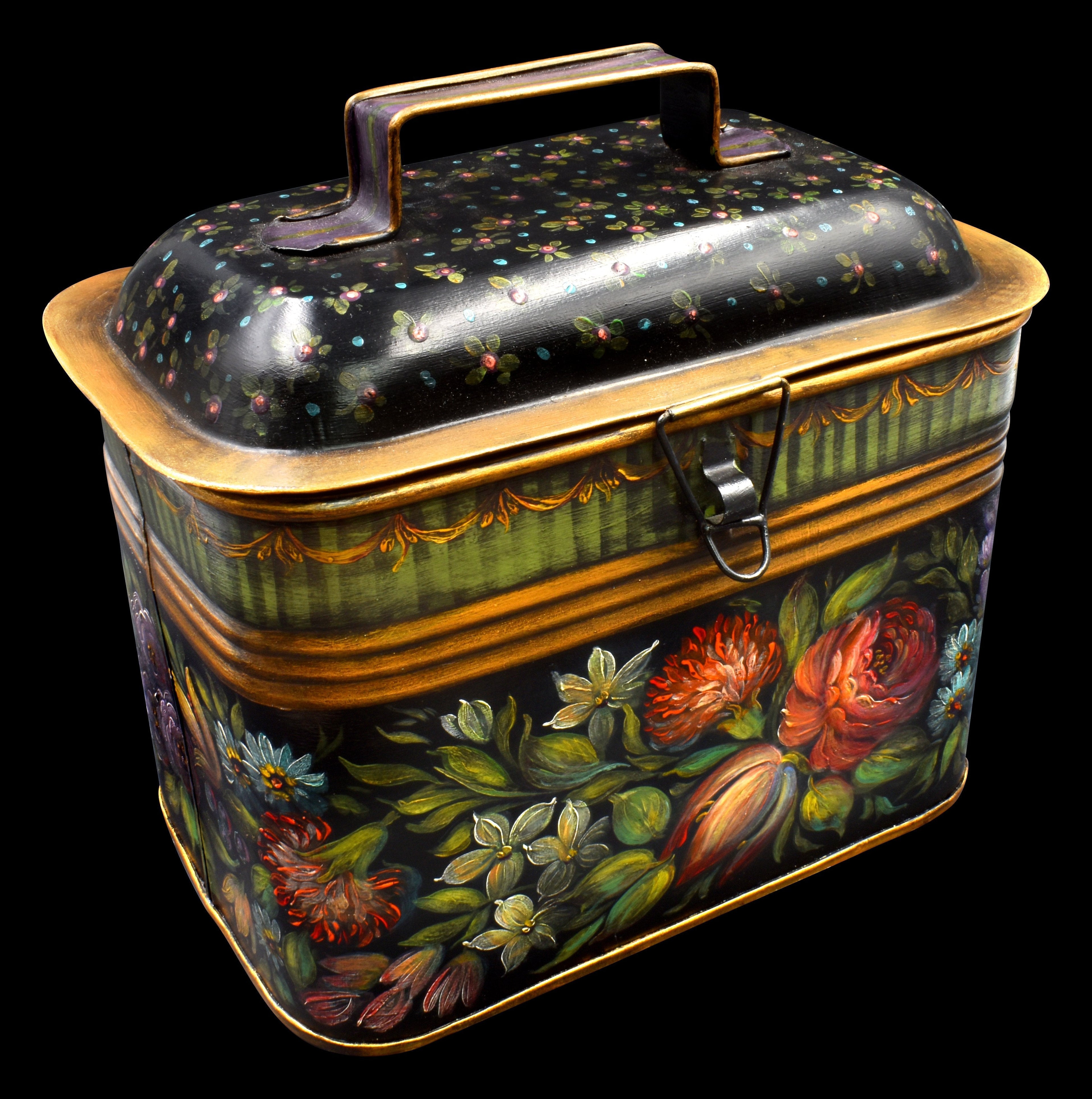 Tin Lunchbox - dome top