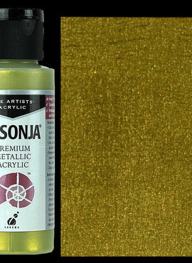 Premium Metallic - Green Gold - 2 Oz Bottle - JJ3822