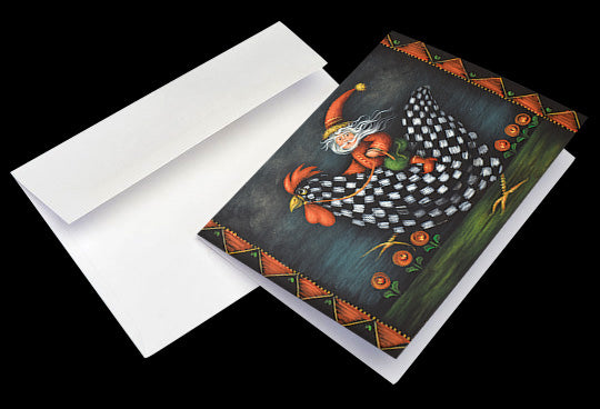 Hen Rider Ornament - JF005