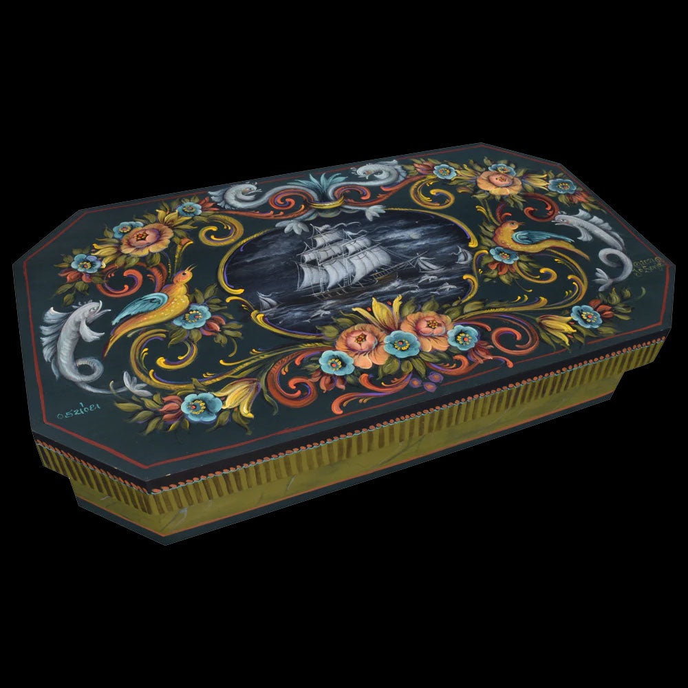 Unfinished Octagon Box - FREE US shipping