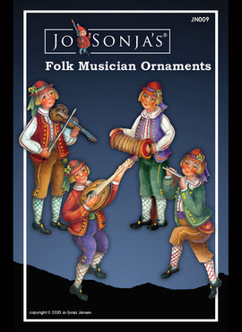 Folk Musician Ornaments - JN009
