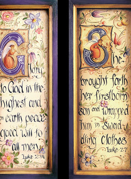 Nativity - Illuminated Manuscripts - JP3081