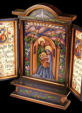 Nativity - Illuminated Manuscripts - JP3081