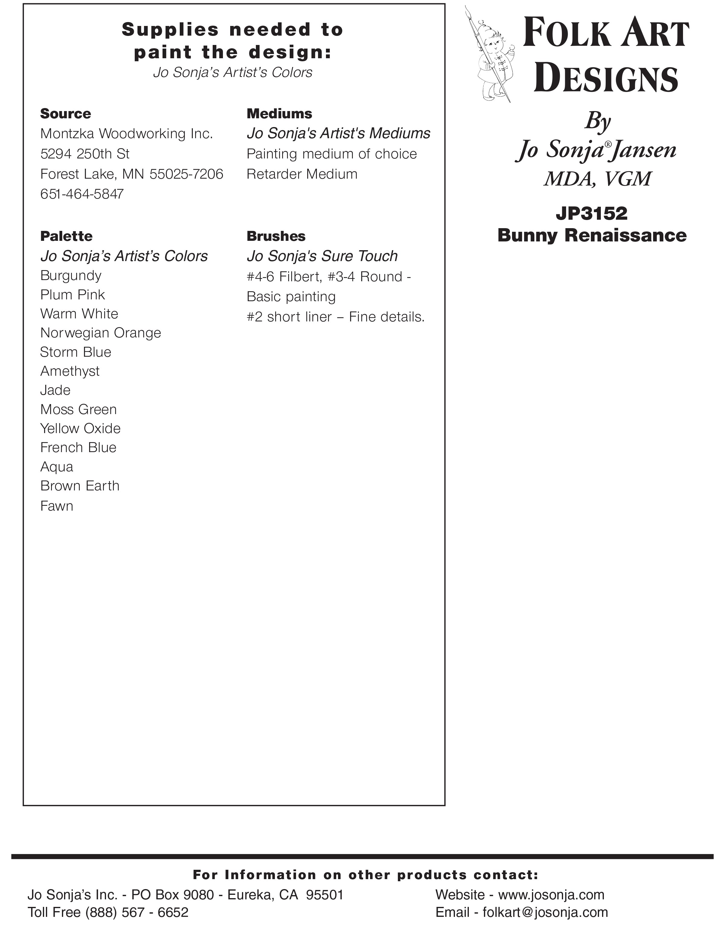 Bunny Renaissance - JP3152