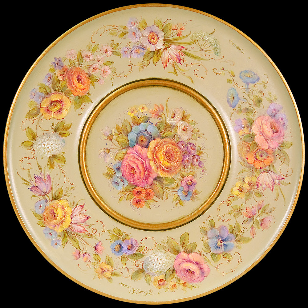 Country Garden Platter - JP3174