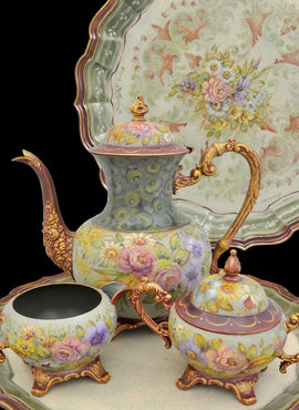 Chintz Florals Teaset - JP3262
