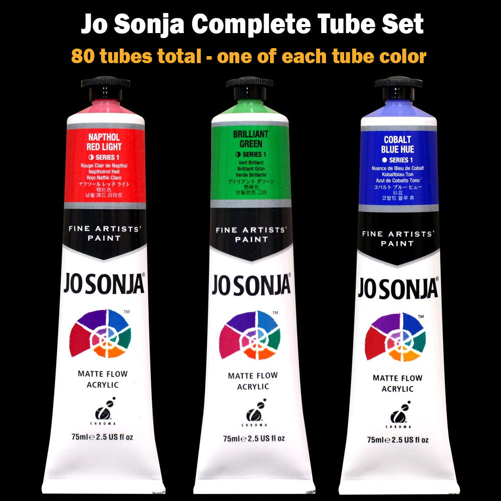 Jo Sonja Complete 80 Tube Set