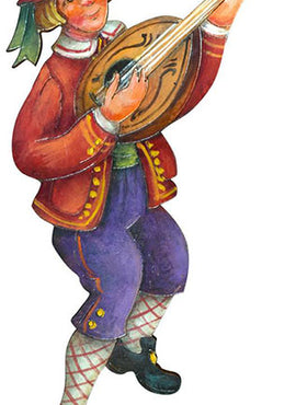 Folk Musician Ornaments - JN009