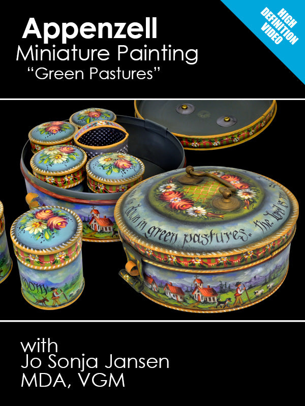 Appenzell Miniature Landscapes - Green Pastures - Online Class