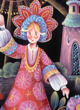 Morning Greeting - Slavic Portrait - JP1143