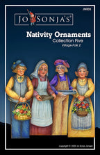 Nativity Ornaments - Collection Five - Village Folk 2 - JN005